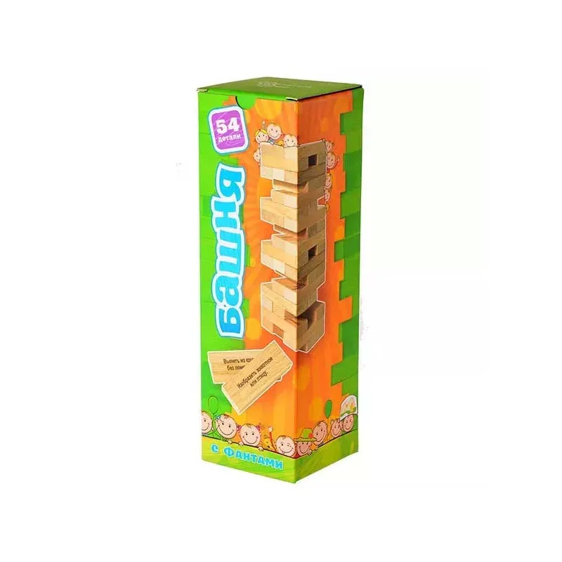 Настольная игра: Башня с заданиями для детей