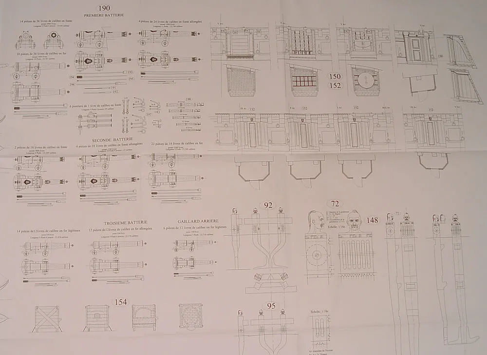 Saint Philippe, 1693 + чертежи