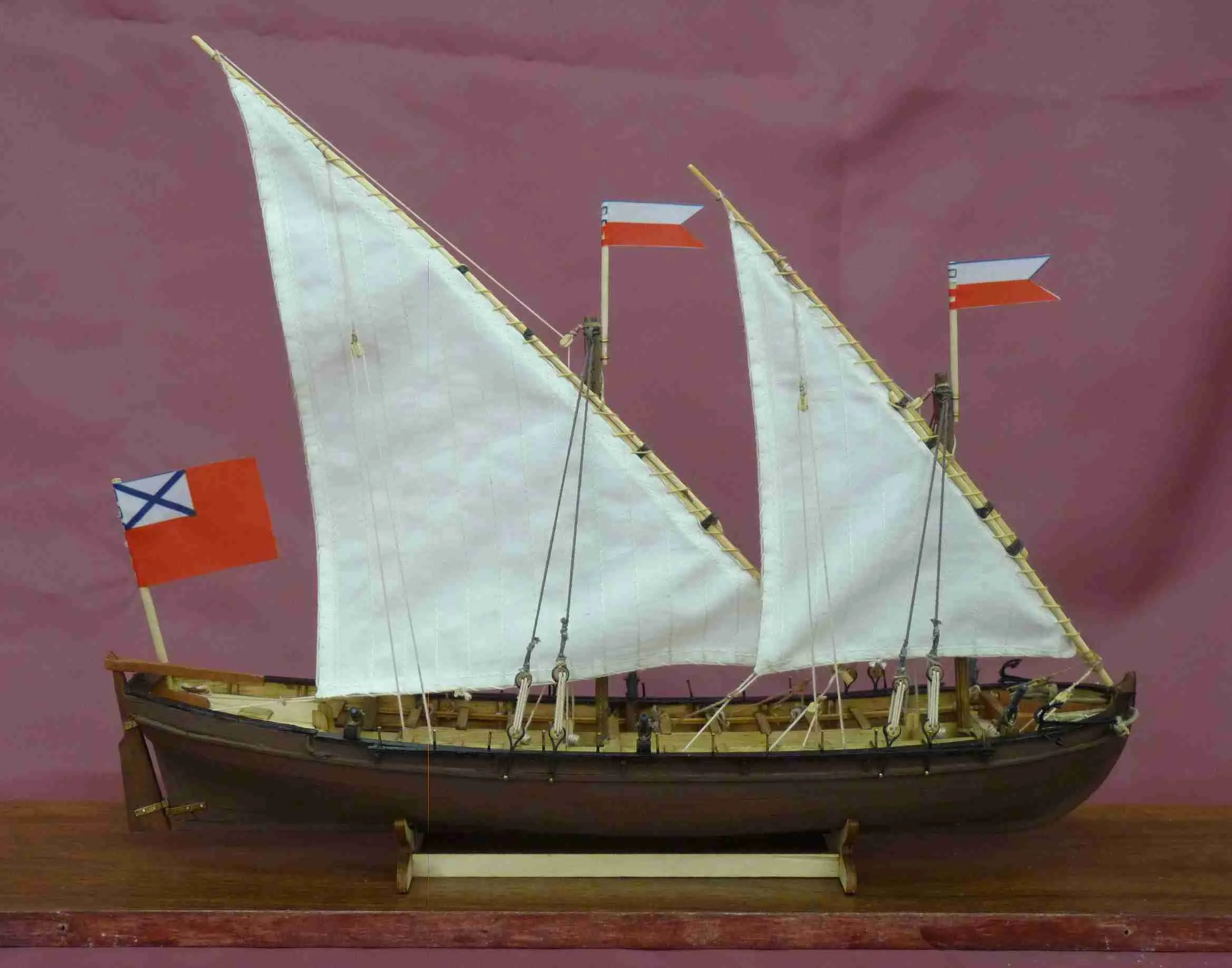 Модель корабля Дуббель шлюпка - Верфь на Столе