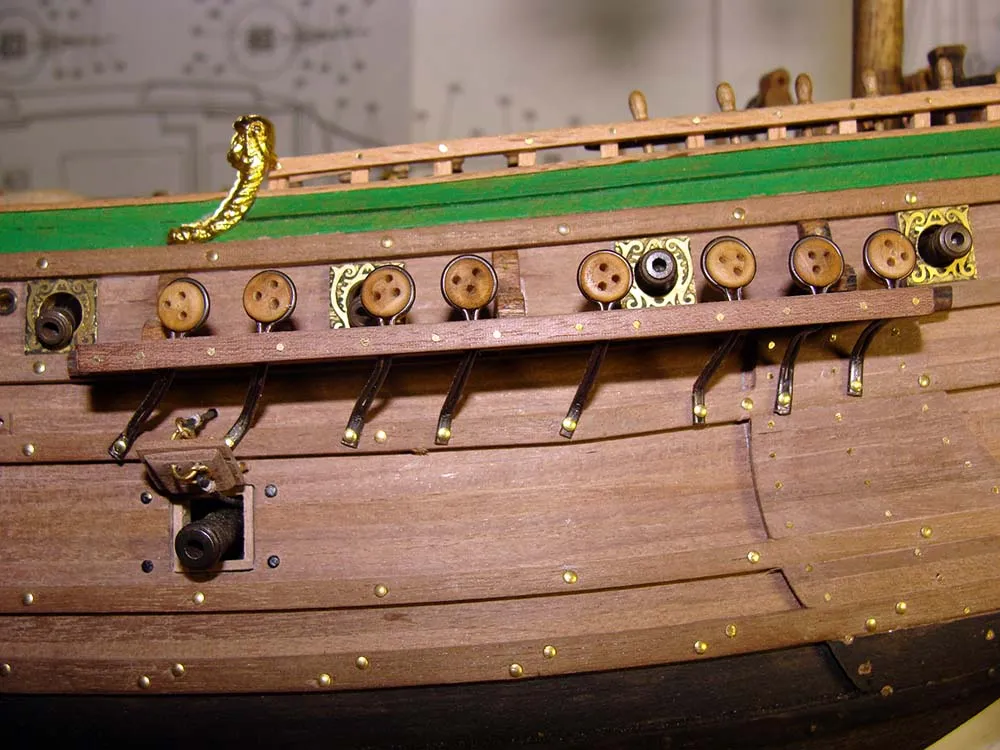 деревянная модель корабля Prins Willem