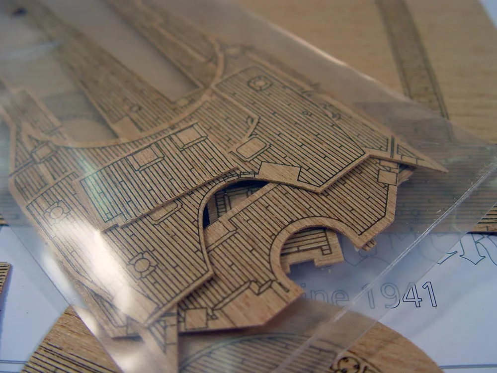 модель корабля Bismarck (Бисмарк)