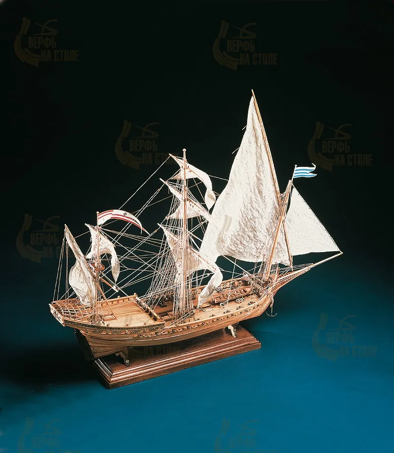 деревянная модель корабля Mystique