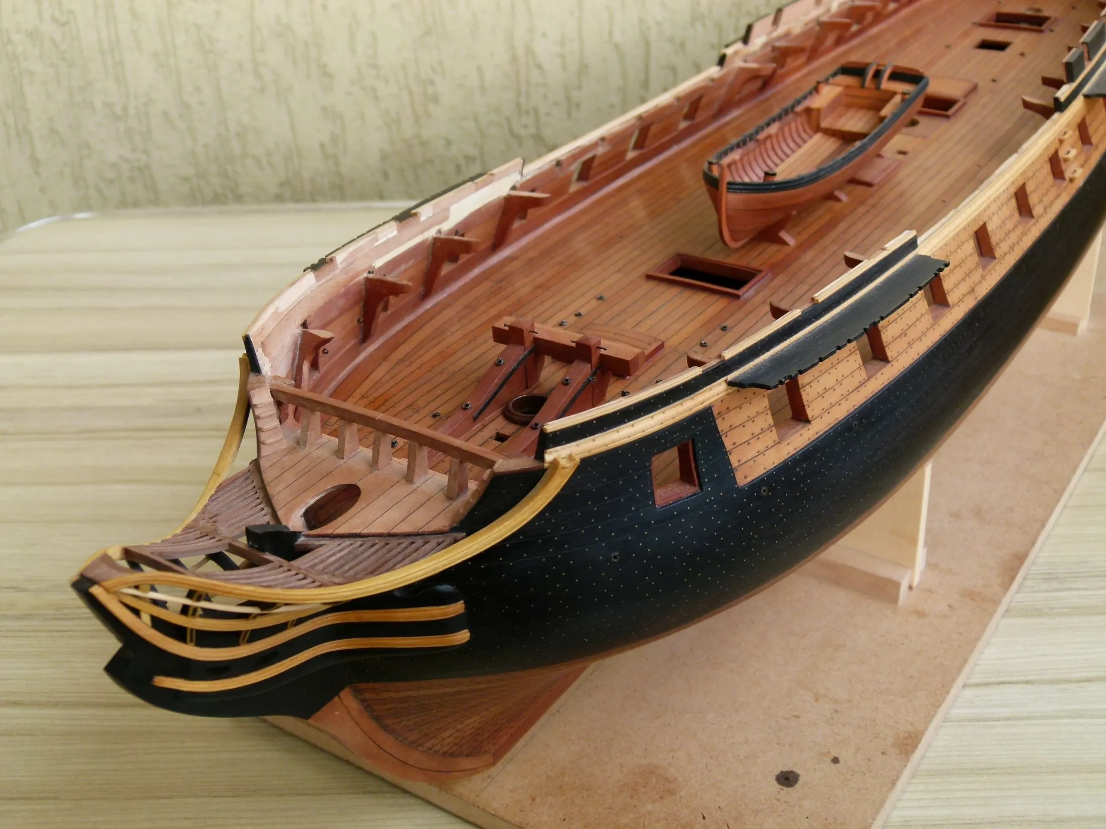 Модель корабля Фрегат 18-фунтовый Ла Венус (Венера) 1782 - Верфь на Столе