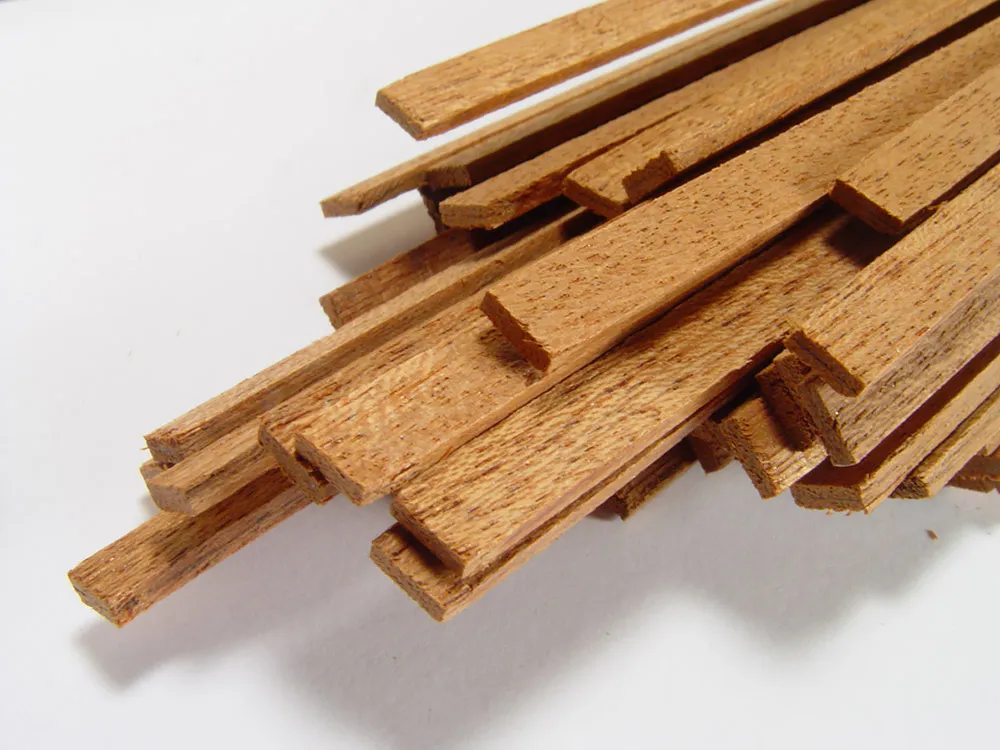 Рейка 2х3 мм, красное дерево, 5 шт.