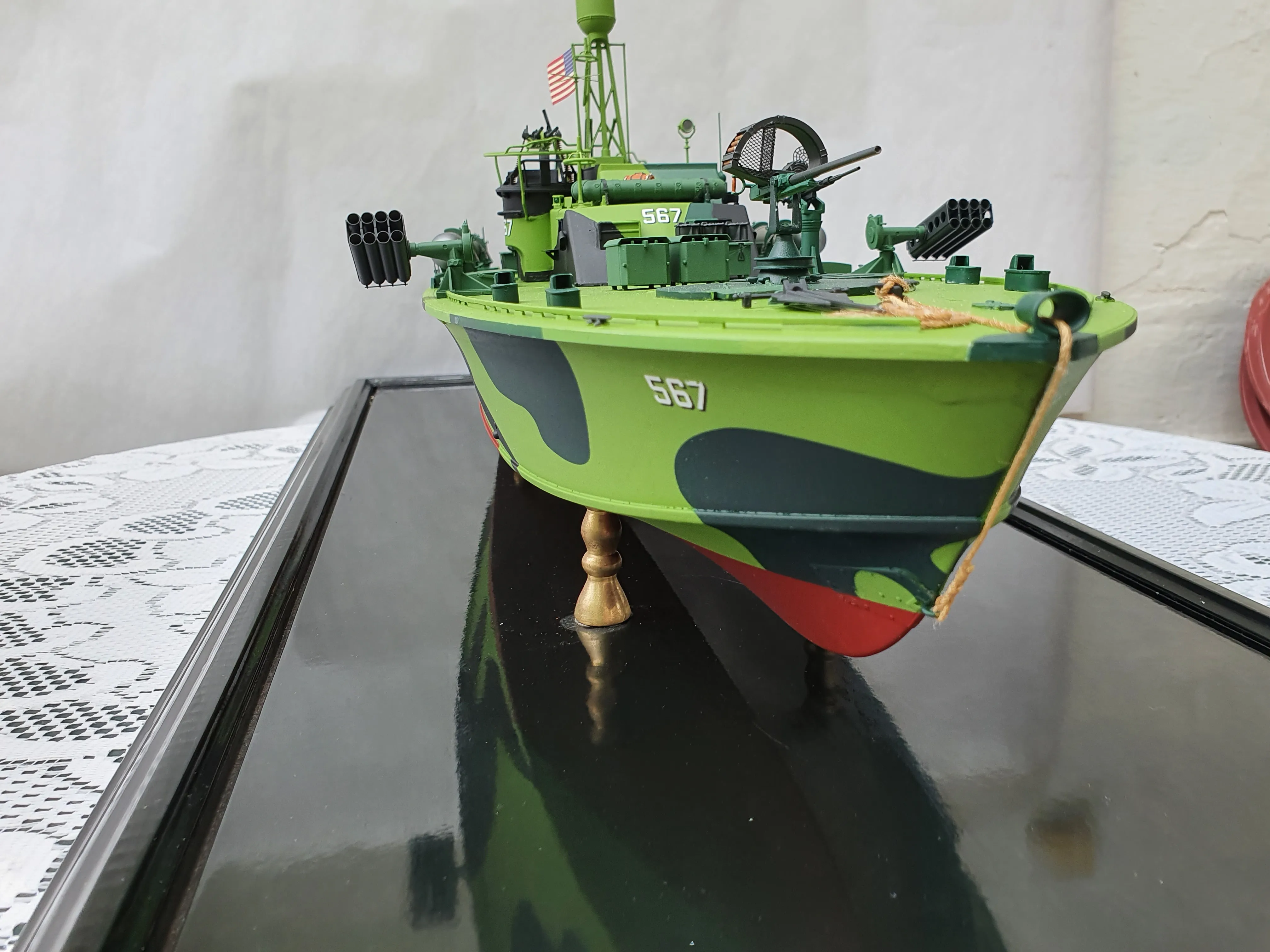 Модель корабля ELCO 80 TORPEDO BOAT PT-567 - Верфь на Столе