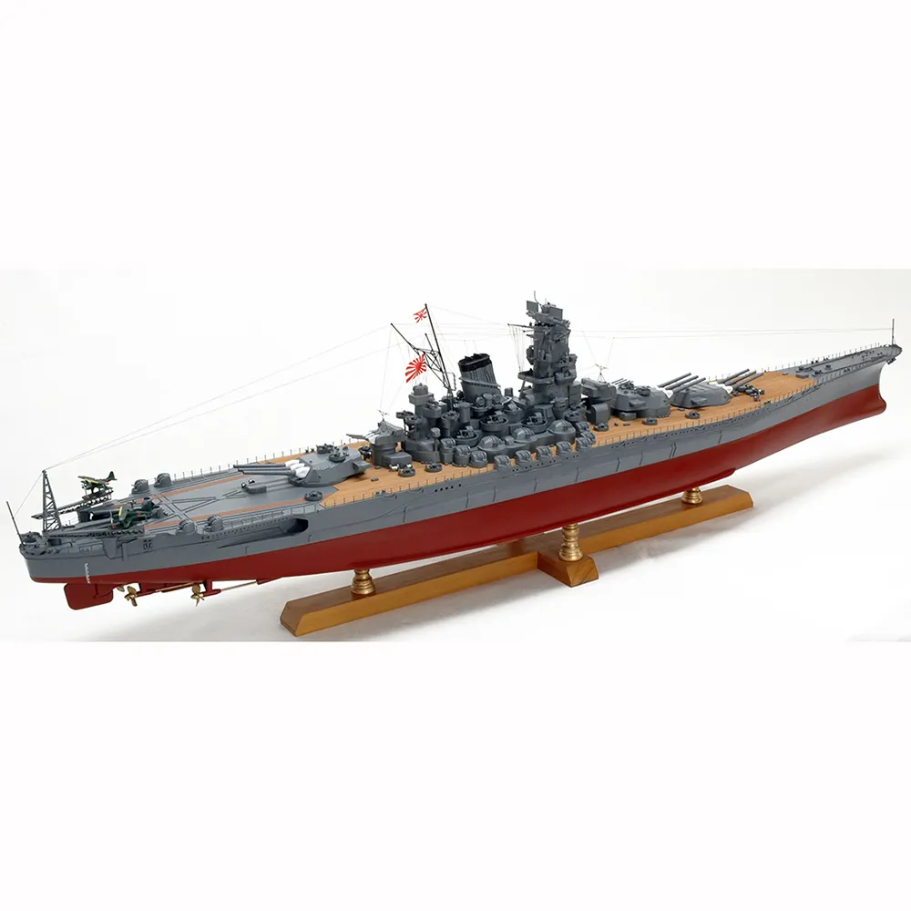 деревянная модель корабля Yamato