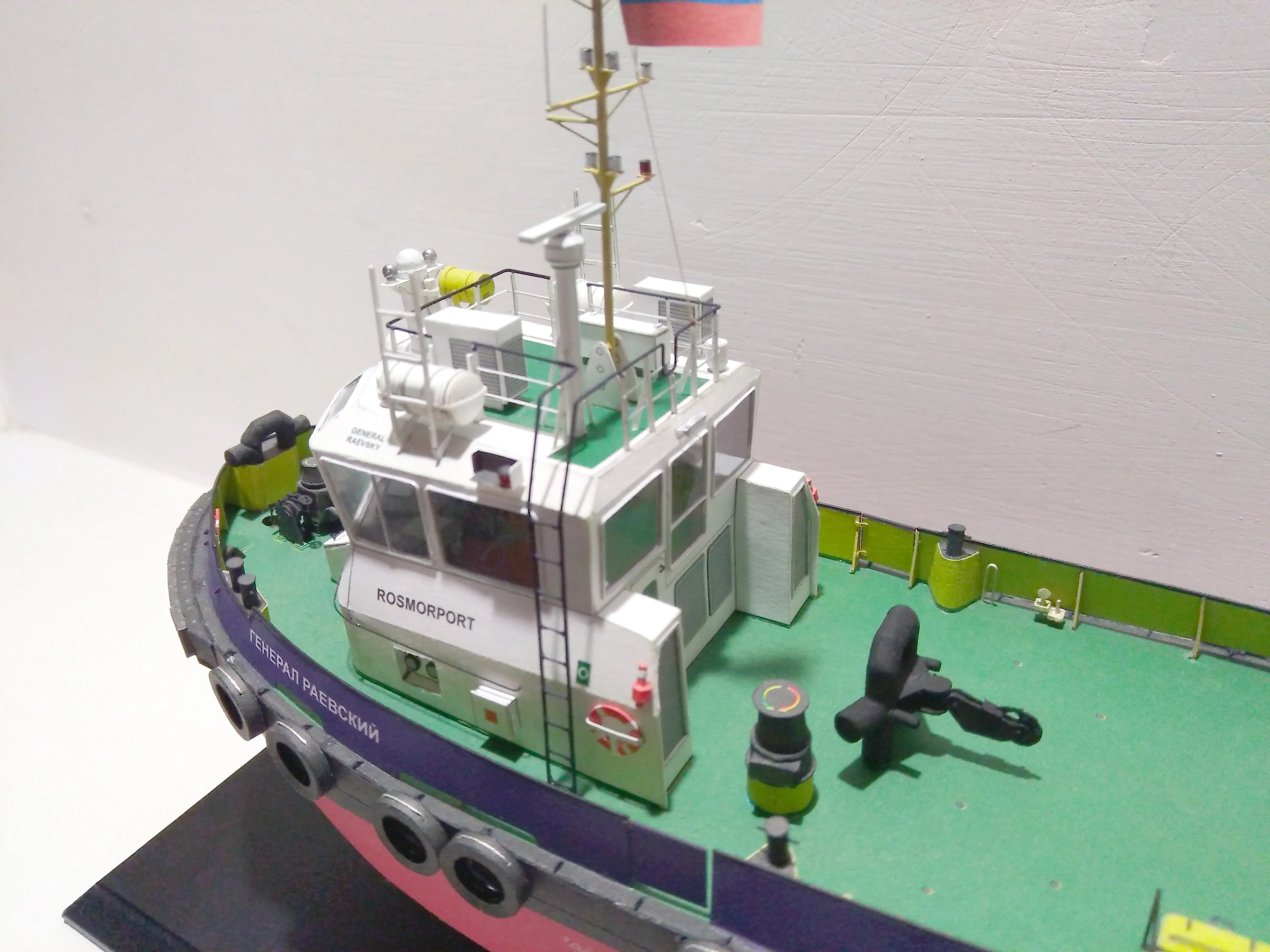 Модель корабля Буксир-кантовщик "Генерал Раевский" - Верфь на Столе