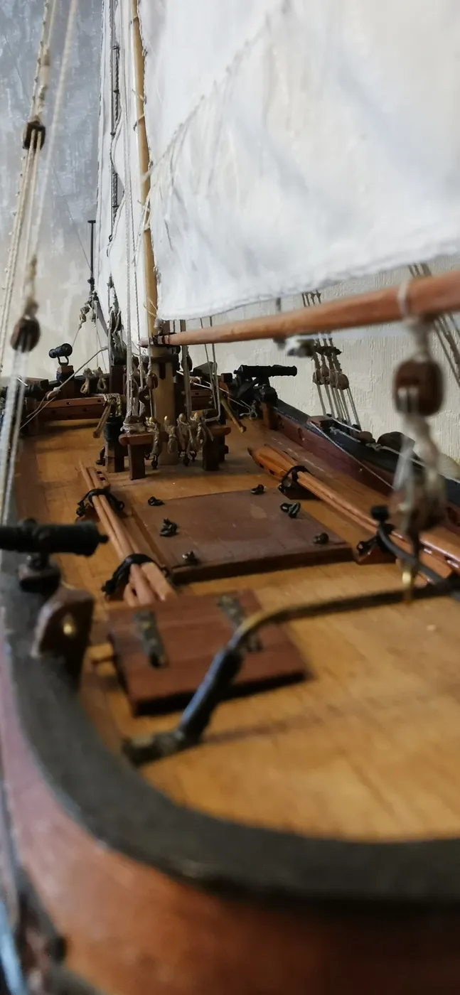 Модель корабля Бот Святой Гавриил - Верфь на Столе