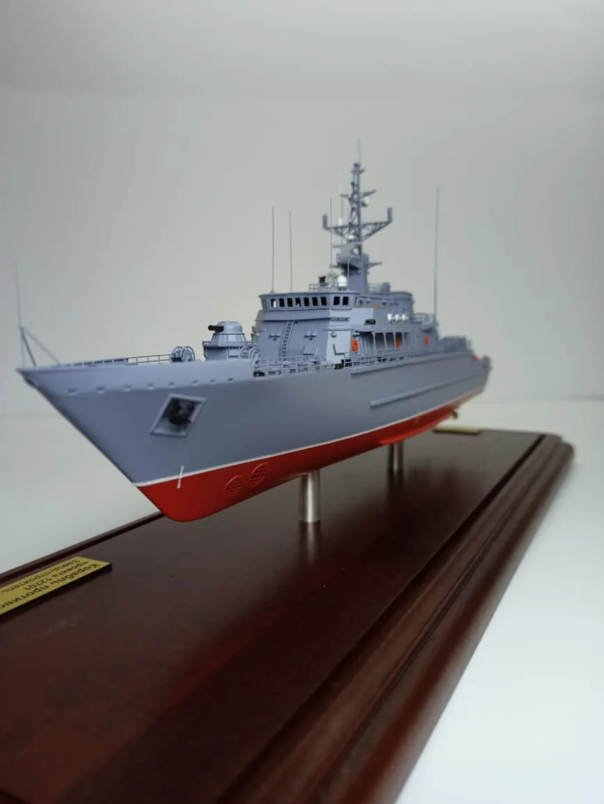 Модель корабля Противоминный корабль базовой зоны Проект 12701 - Верфь на Столе