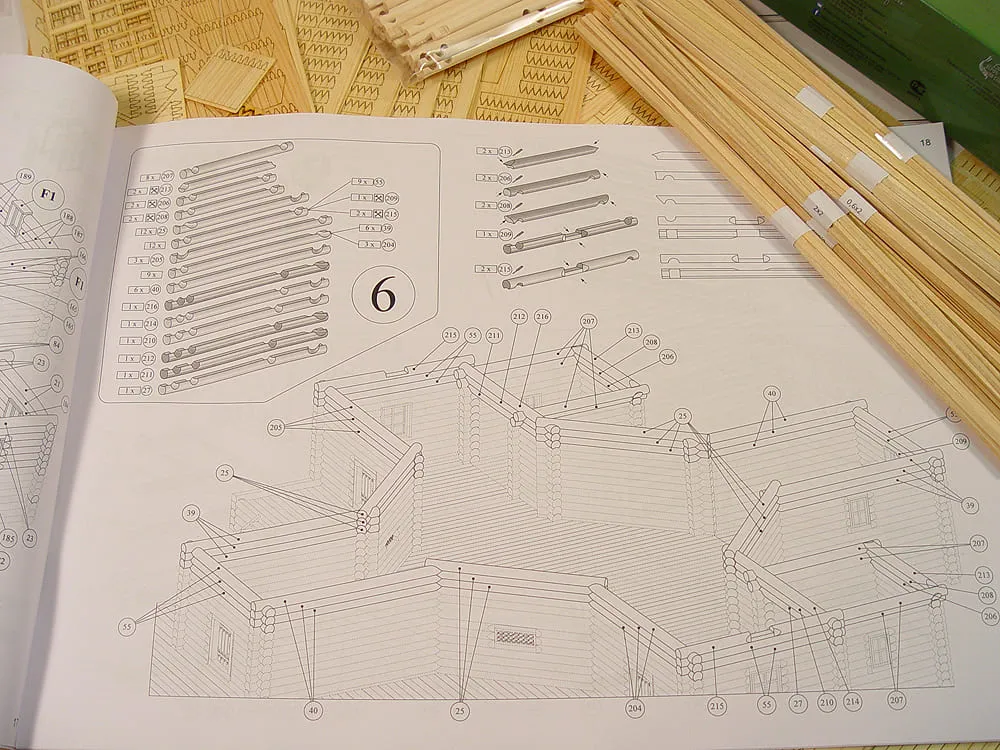 Троицкая церковь, 8980 деталей