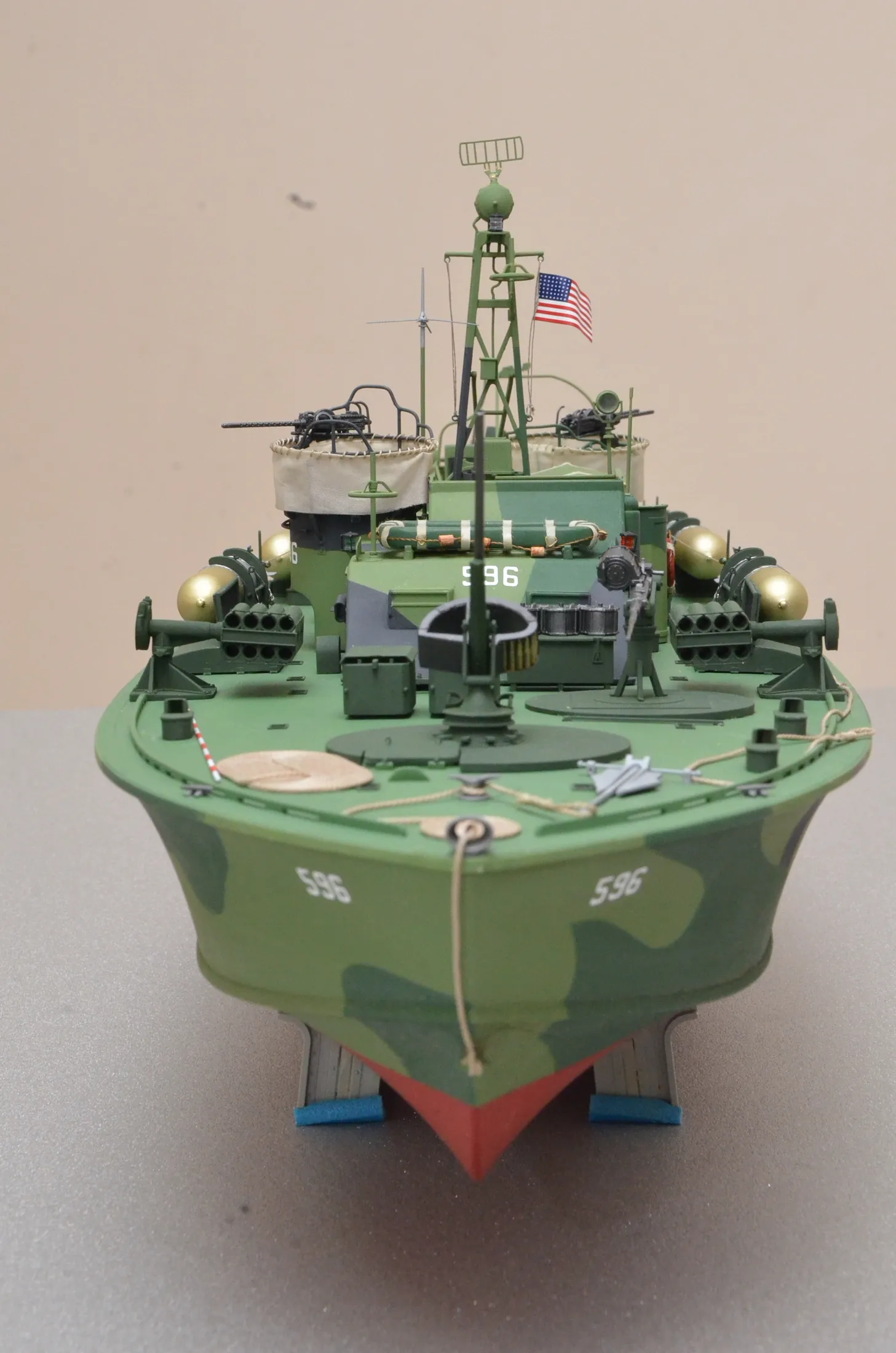 Модель корабля Elco 80 Torpedo Boat PT-596  - Верфь на Столе