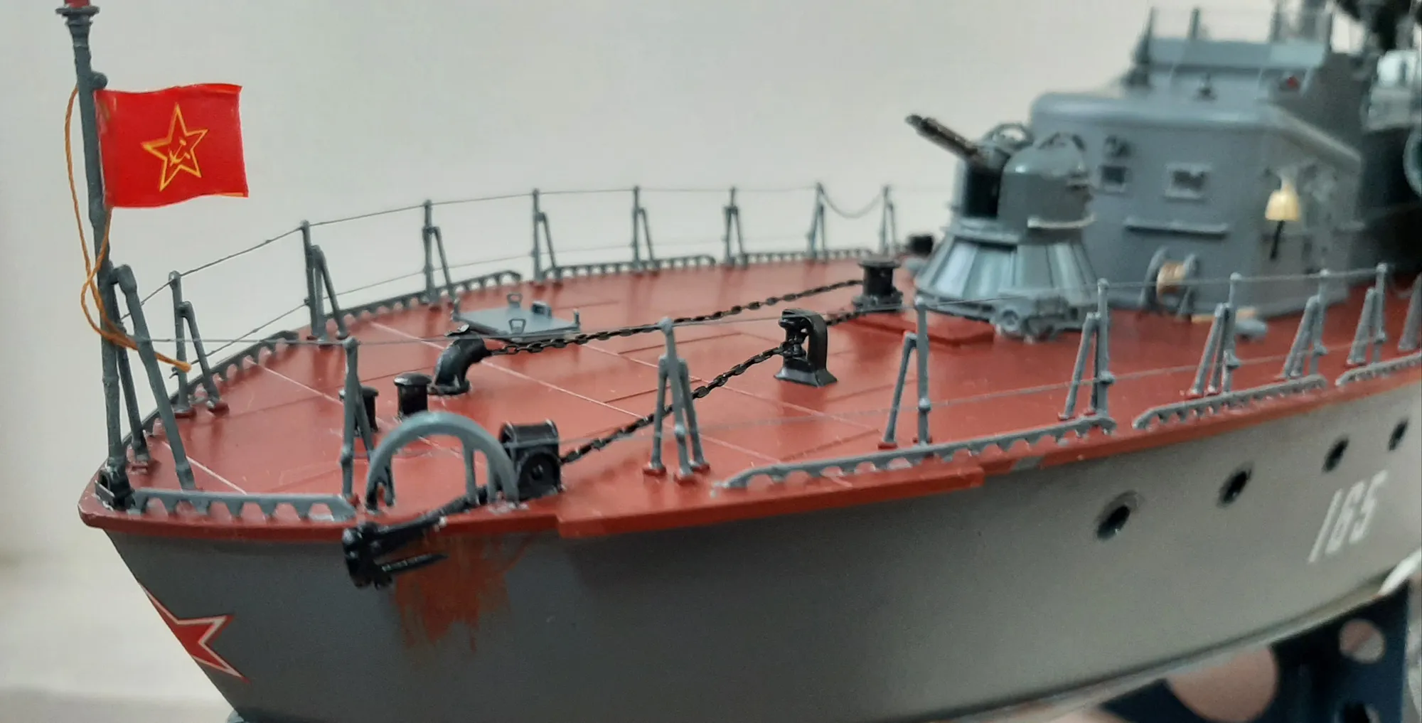 Модель корабля ракетного катера проекта 205 У «Москит» - Верфь на Столе