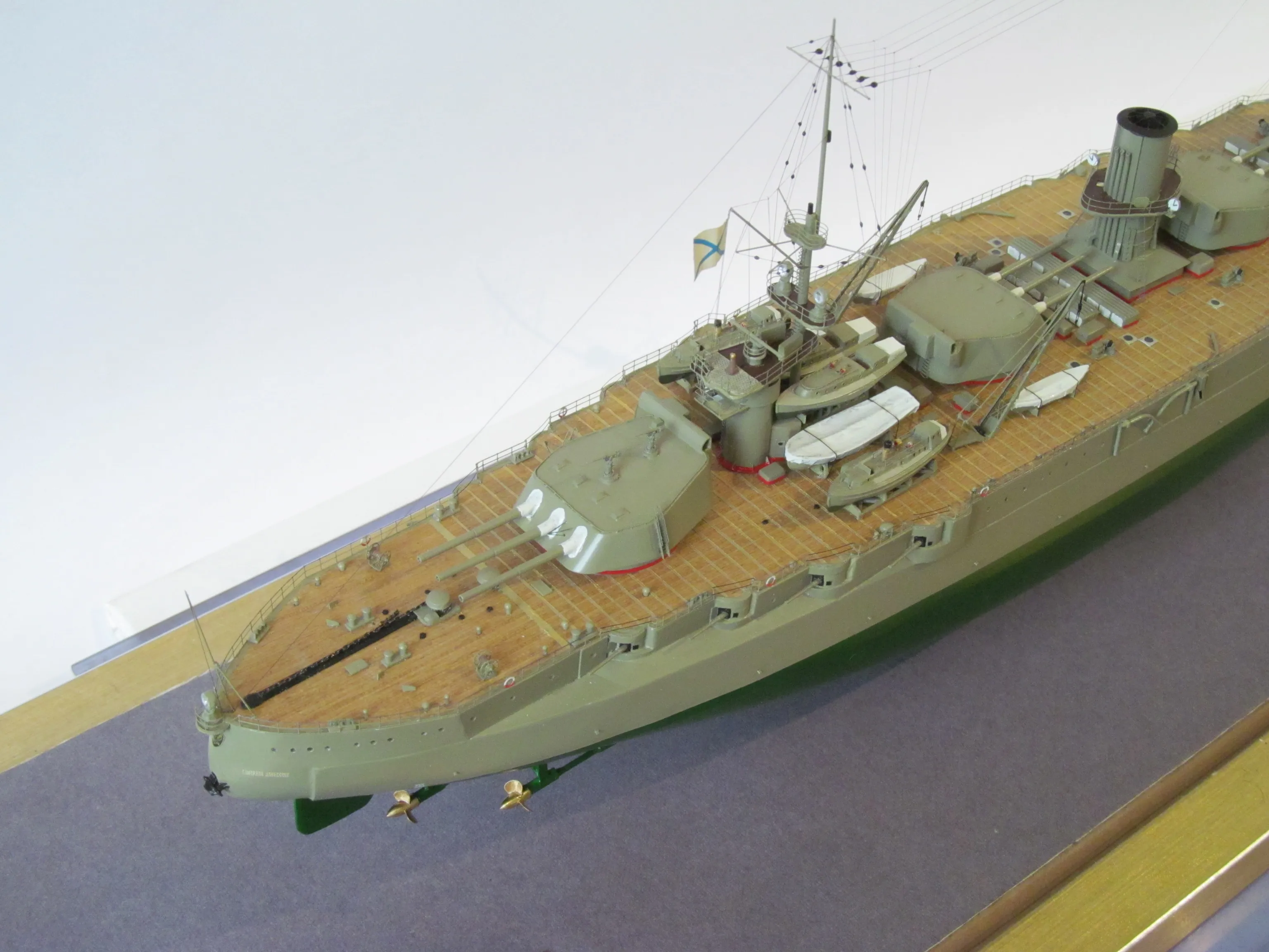 Модель корабля Линкор "Генерал Алексеев" - Верфь на Столе