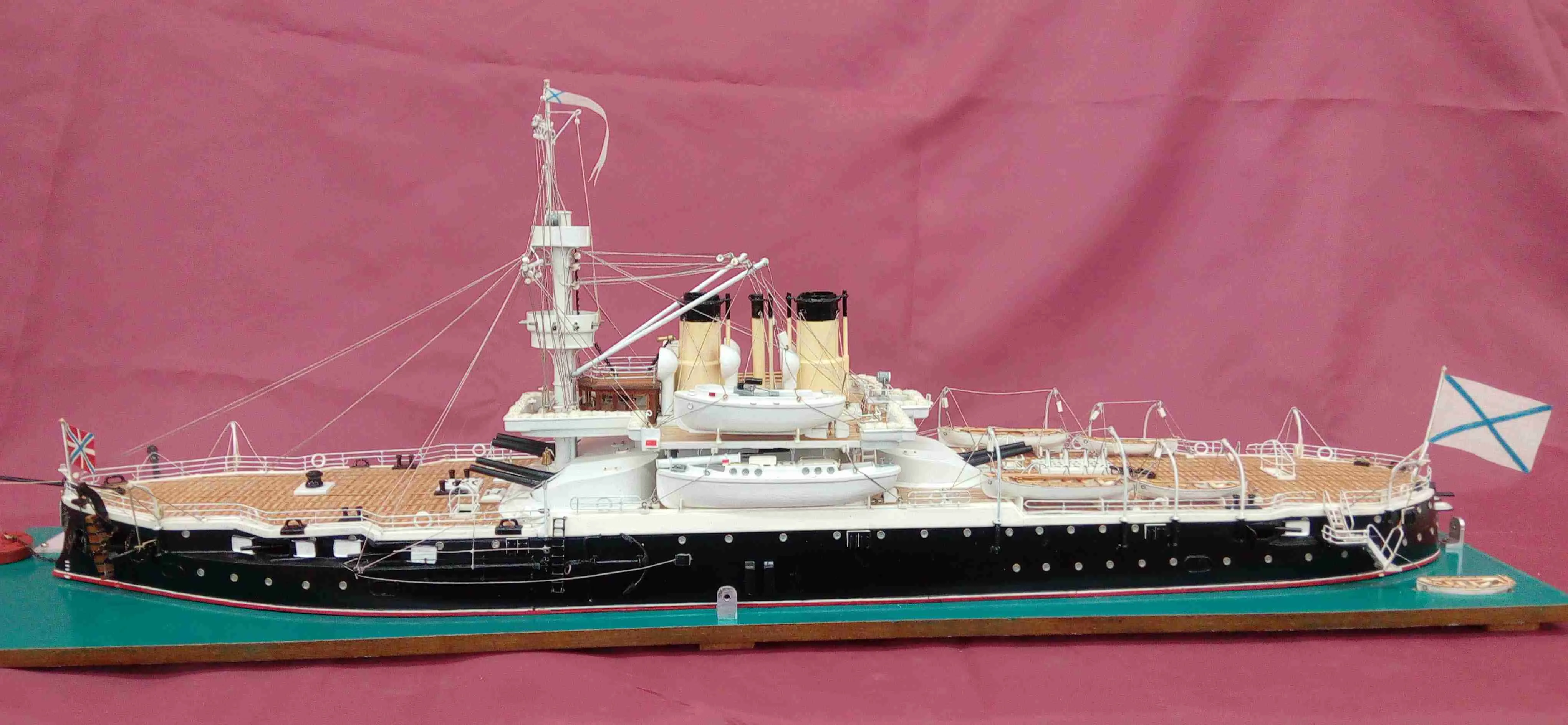 Модель корабля Броненосец «Георгий Победоносец» - Верфь на Столе