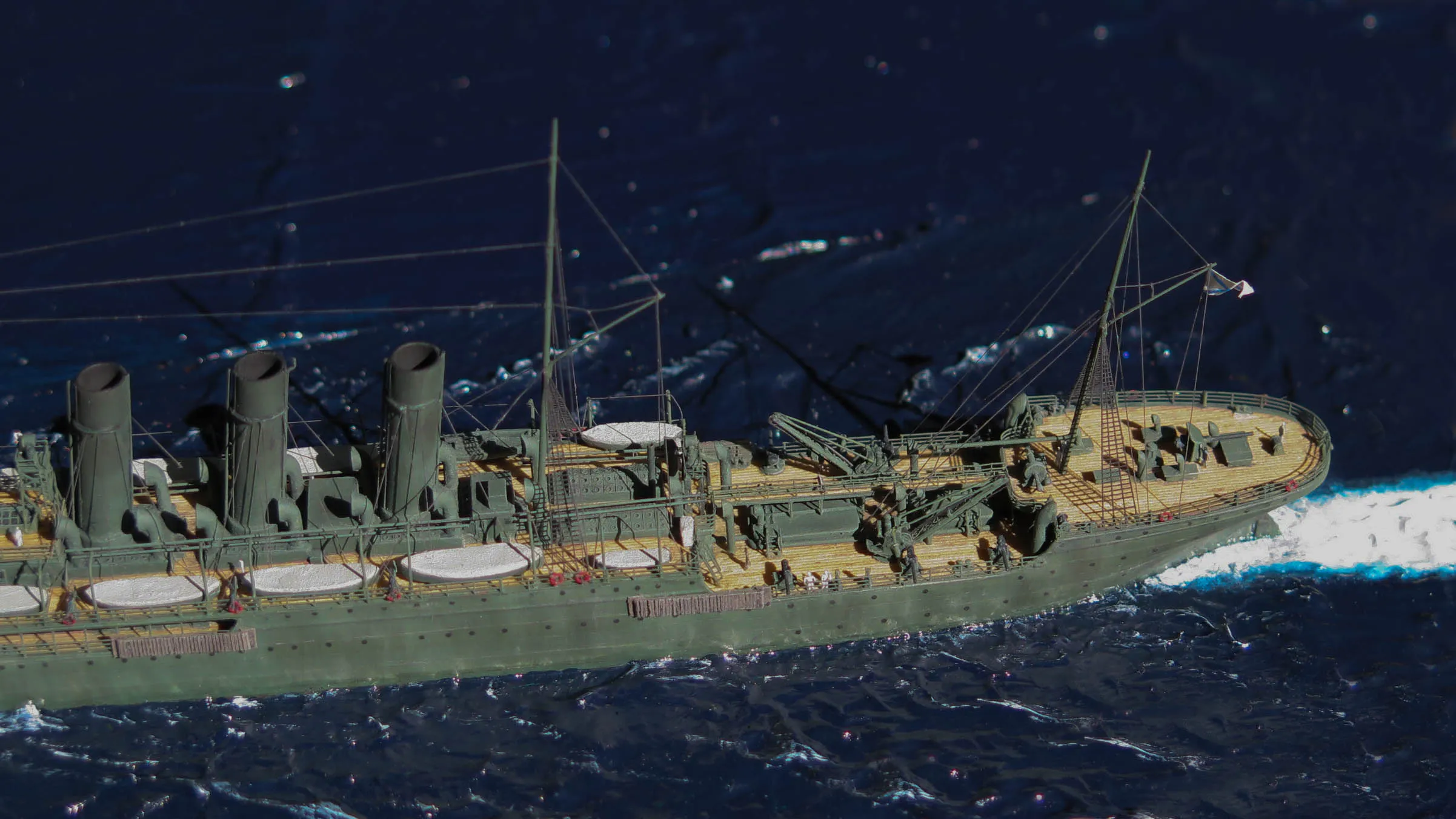 Модель корабля Вспомогательноый крейсер "Лена" - Верфь на Столе