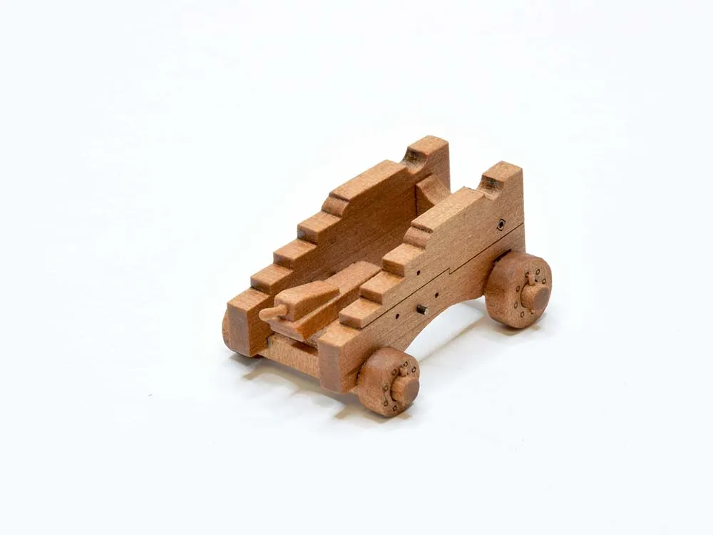 Сборная модель русской пушки XVIII века