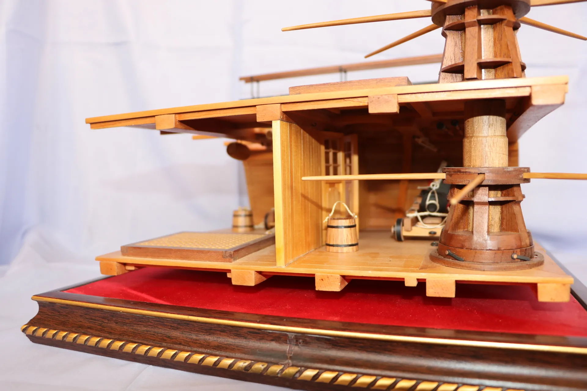 Модель корабля Шлюп "ВОСТОК" (фрагмент) - Верфь на Столе