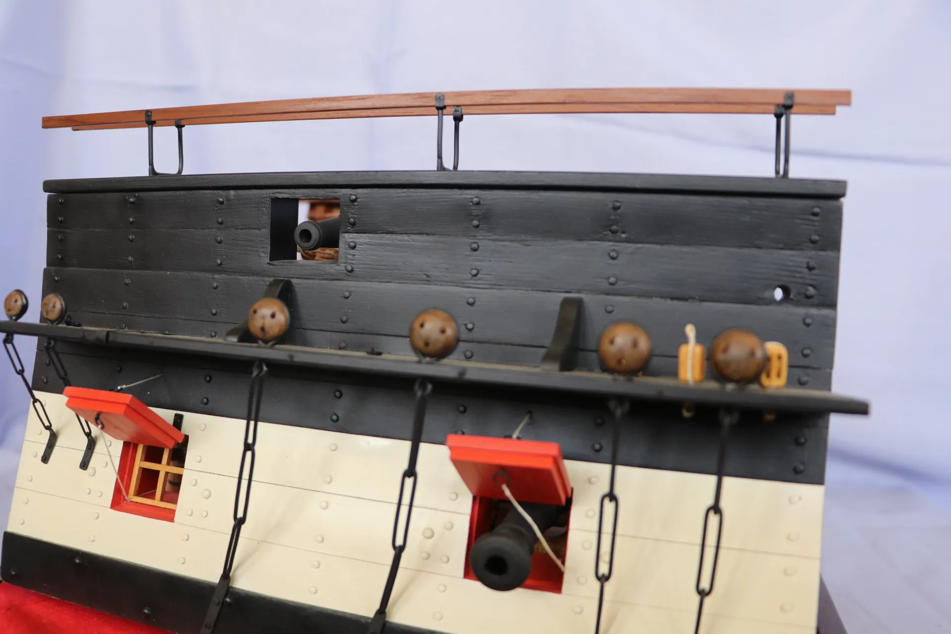 Модель корабля Шлюп "ВОСТОК" (фрагмент) - Верфь на Столе