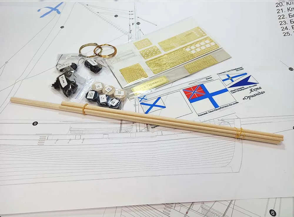 Модель Яхта "Орианда"