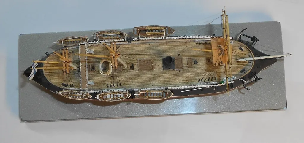 Модель корабля Паровая броненосная батарея «Первенецъ» - Верфь на Столе