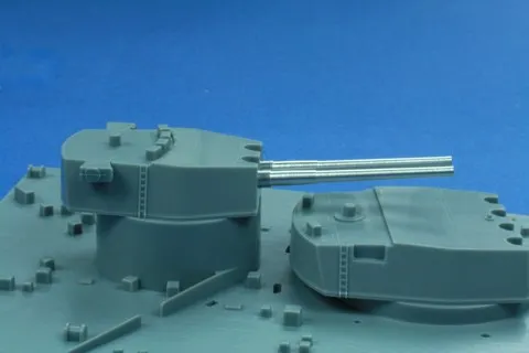 Точеные стволы для линкоров HMS King George V и пр., 10 шт