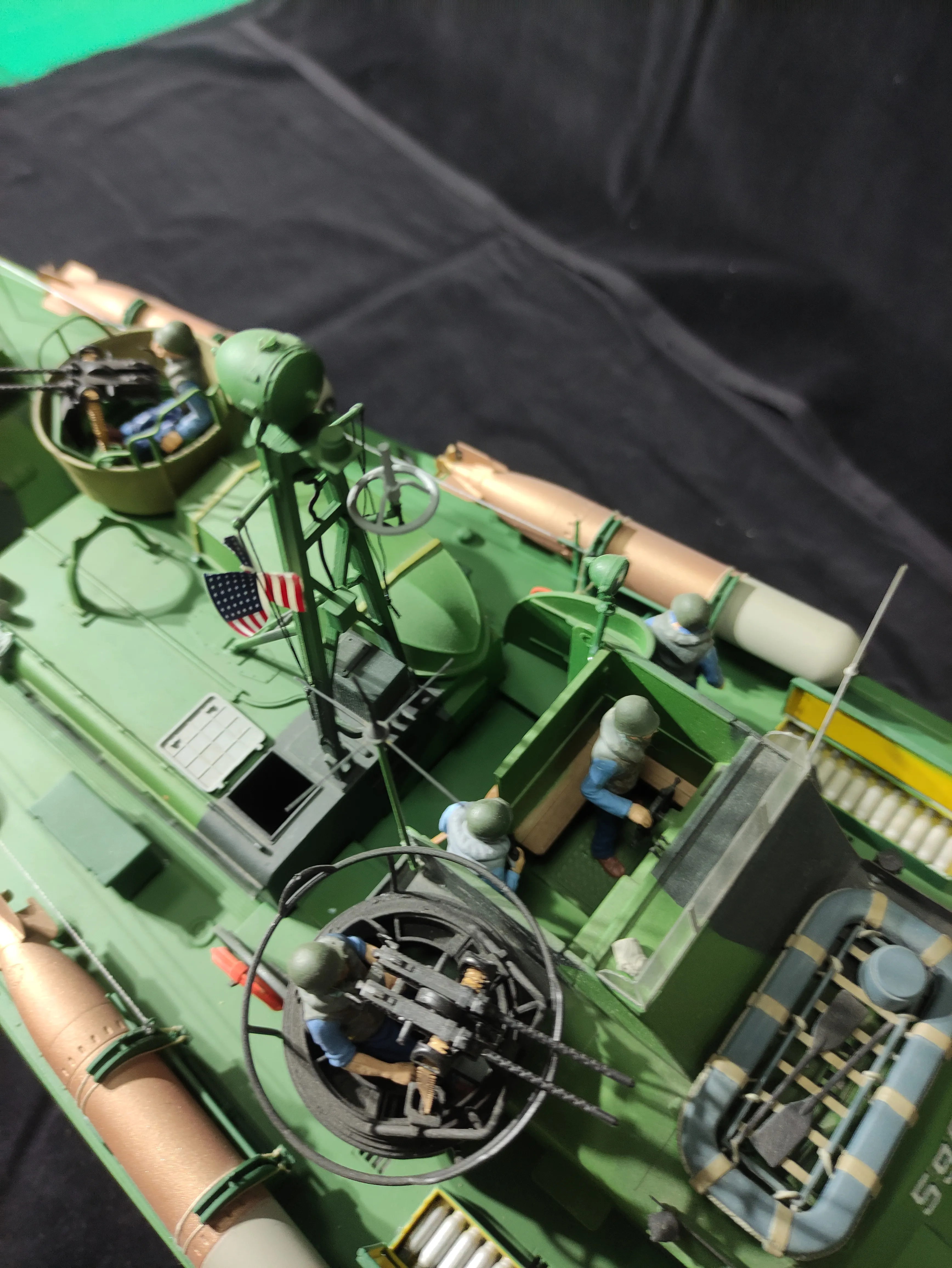 Модель корабля Elco 80' Torpedo Boat PT-596 - Верфь на Столе