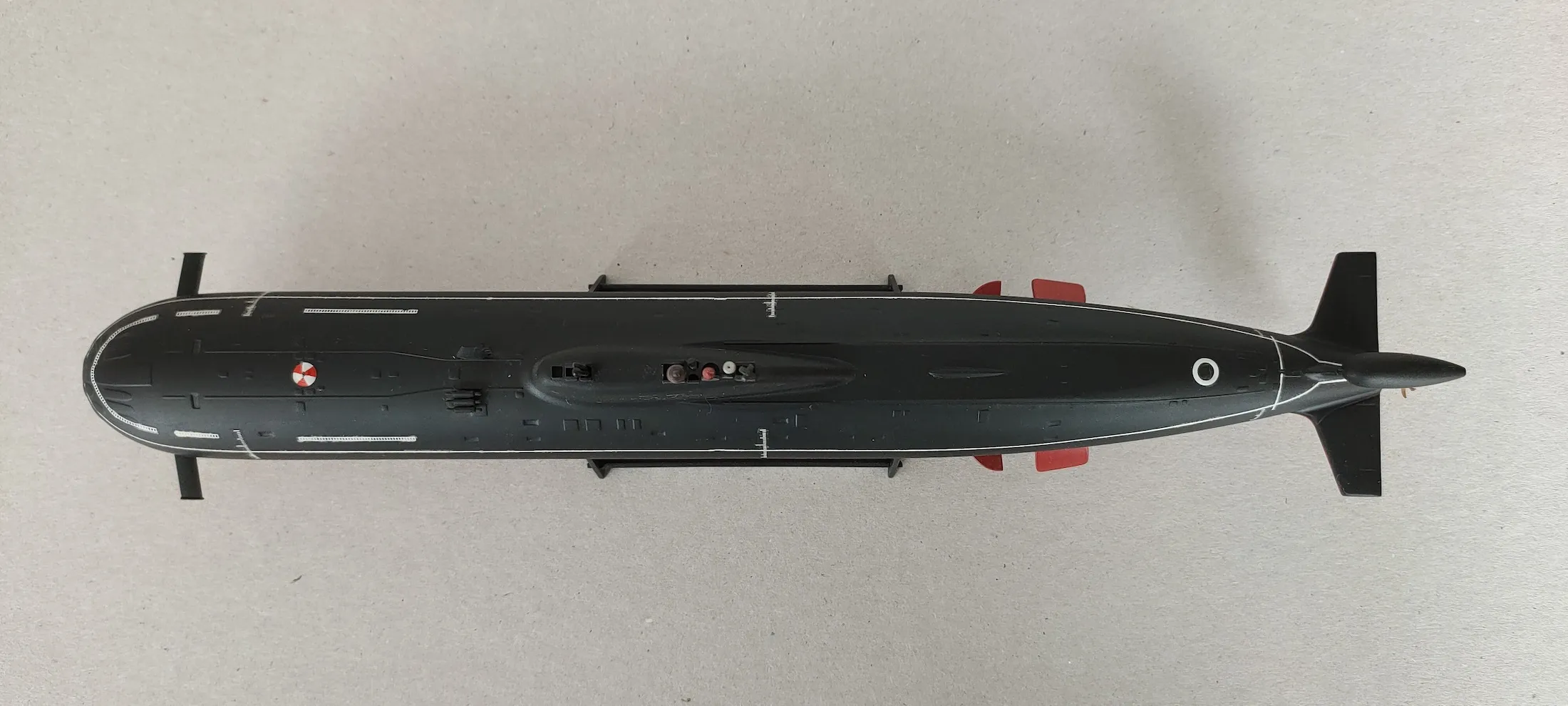 Модель корабля Гвардейская атомная подводная лодка ВМФ России К-267 «Дракон» - Верфь на Столе