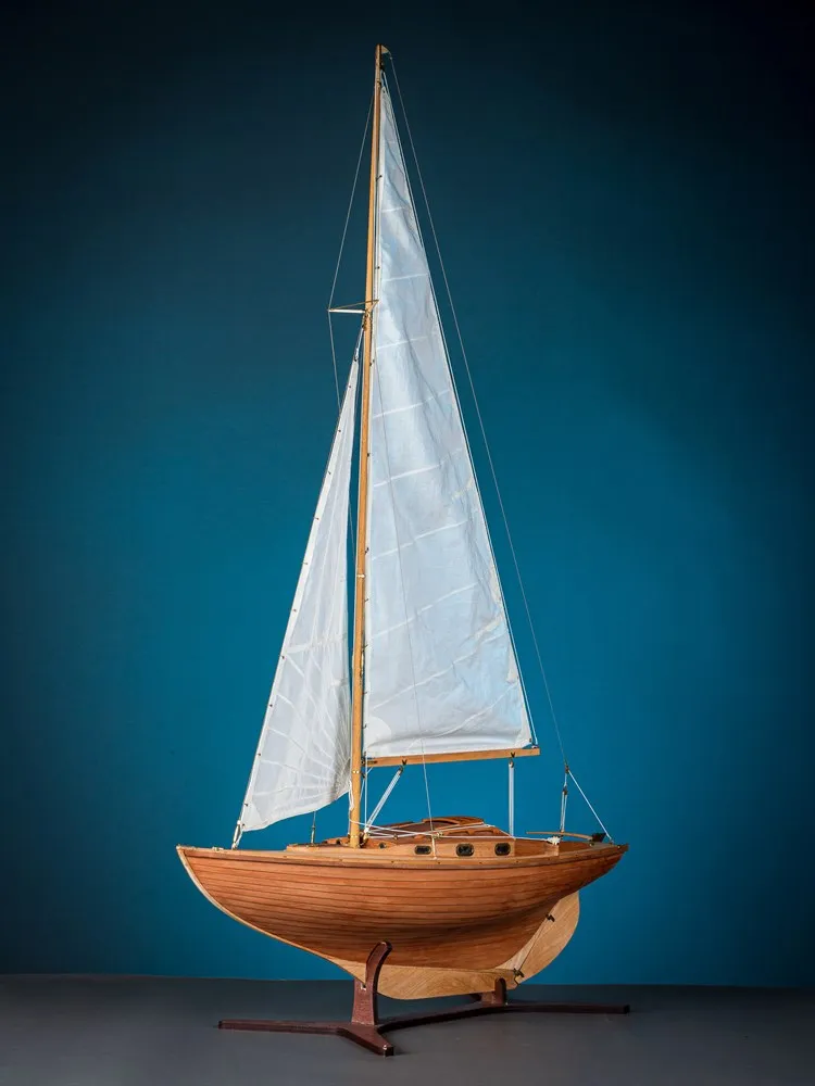 Яхта Folkboat, комплектация Стандартная + (Полный набор инструментов, клея и лак)