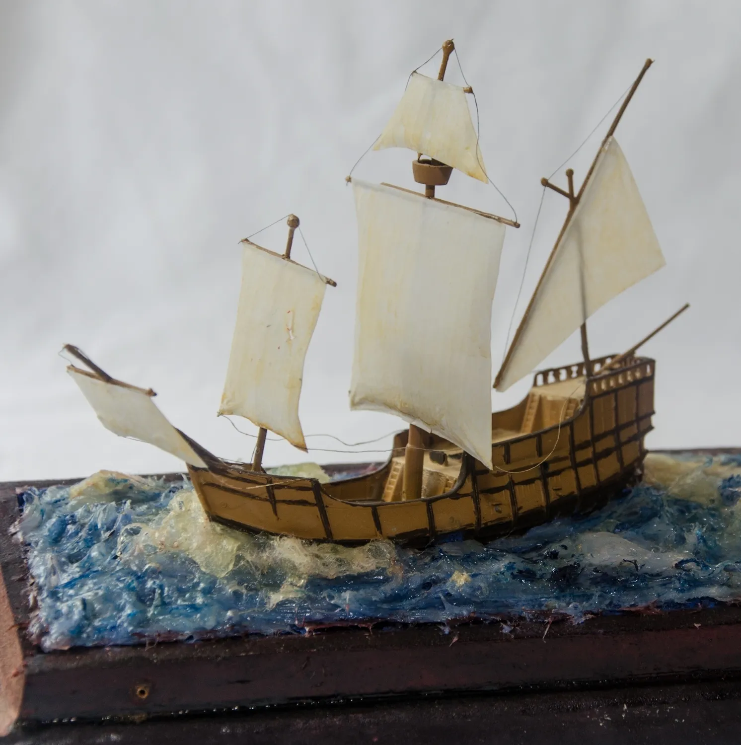 Модель корабля Каракка  "Санта-Мария" - Верфь на Столе