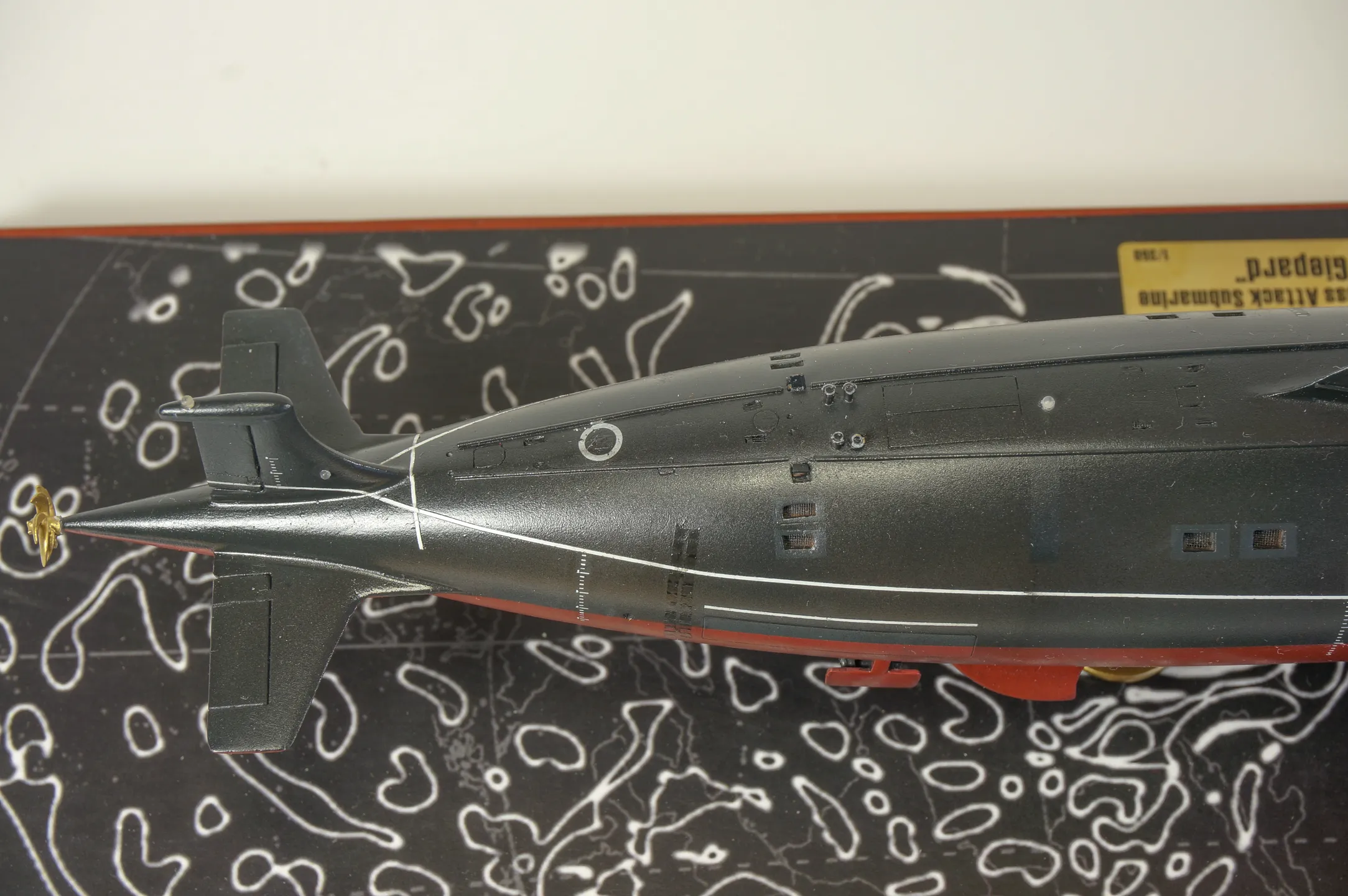 Модель корабля Подводня лодка К-335 «Гепард» - Верфь на Столе