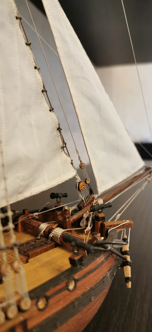 Модель корабля Бот Святой Гавриил - Верфь на Столе