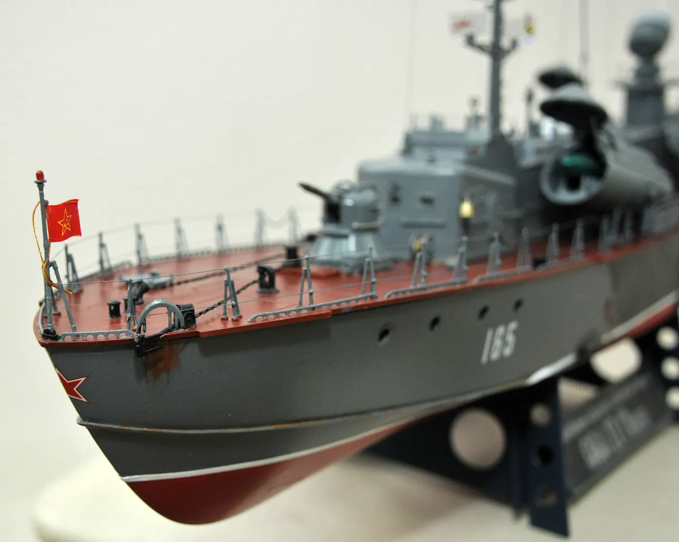 Модель корабля ракетного катера проекта 205 У «Москит» - Верфь на Столе