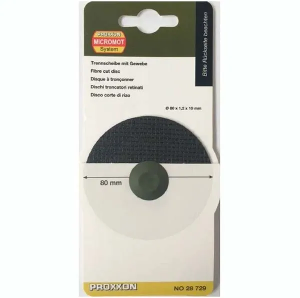 Отрезной диск Proxxon, 80 мм 28729