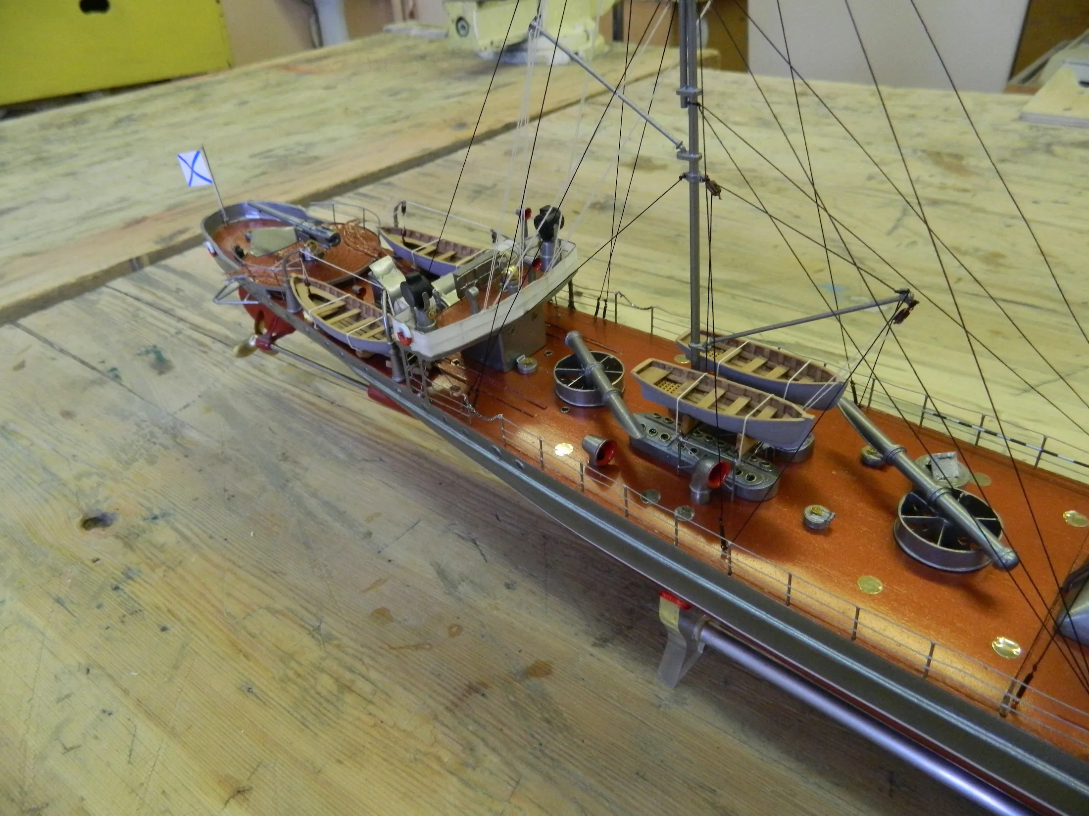 Модель корабля Эсминец «Пограничник» - Верфь на Столе