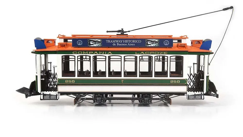 Модель трамвая BUENOS AIRES + (Полный набор инструментов, клея и краски)