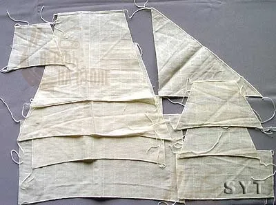 Паруса для модели корабля BERLIN