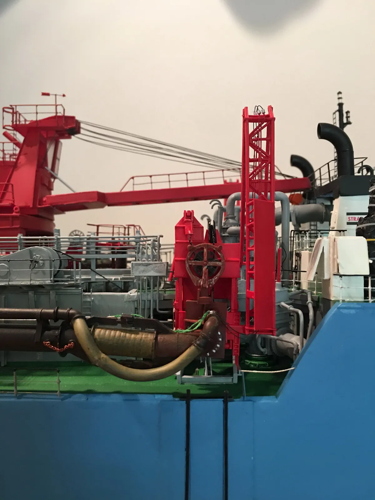 Модель корабля dredger "Josef Möbius" - Верфь на Столе