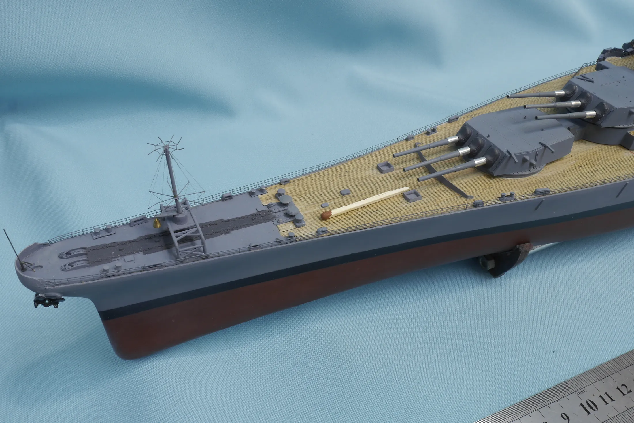 Модель корабля Линкор «Нью-Джерси» - Верфь на Столе