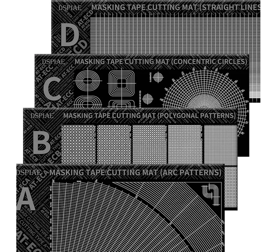 Коврик для резки масок, прямые линии