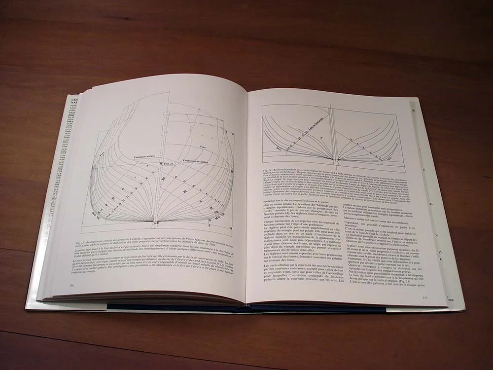 La Belle, 1684 + чертежи