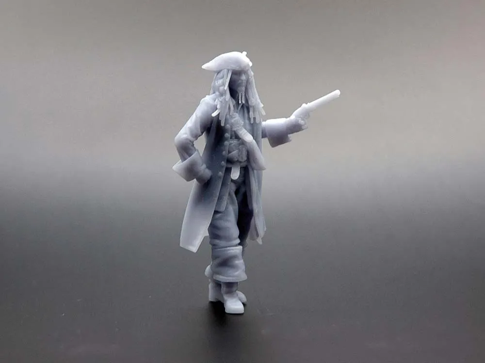 Фигурка пирата "Джек Воробей" №2, смола, 34 мм