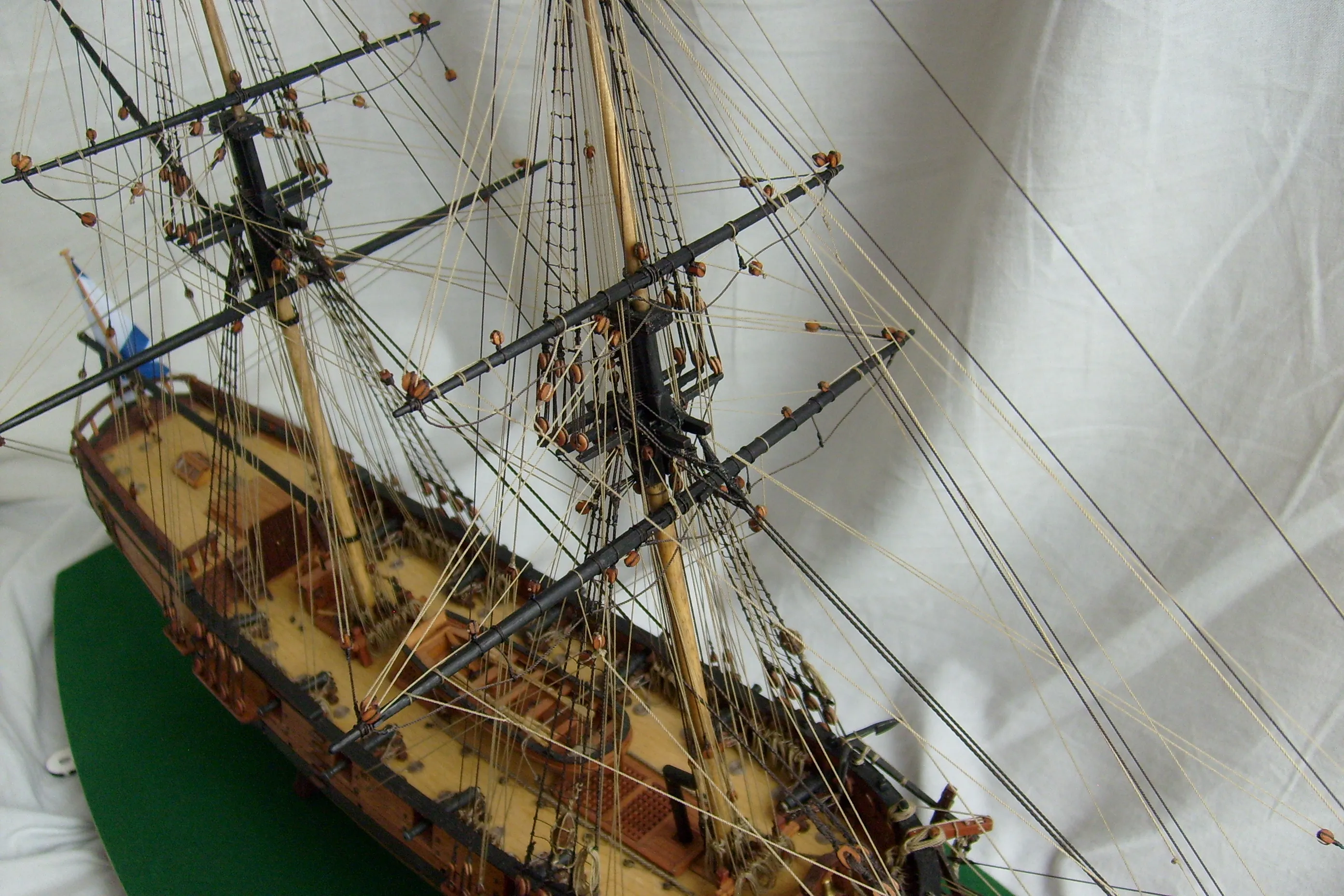 Модель корабля Бригантина "Феникс" - Верфь на Столе