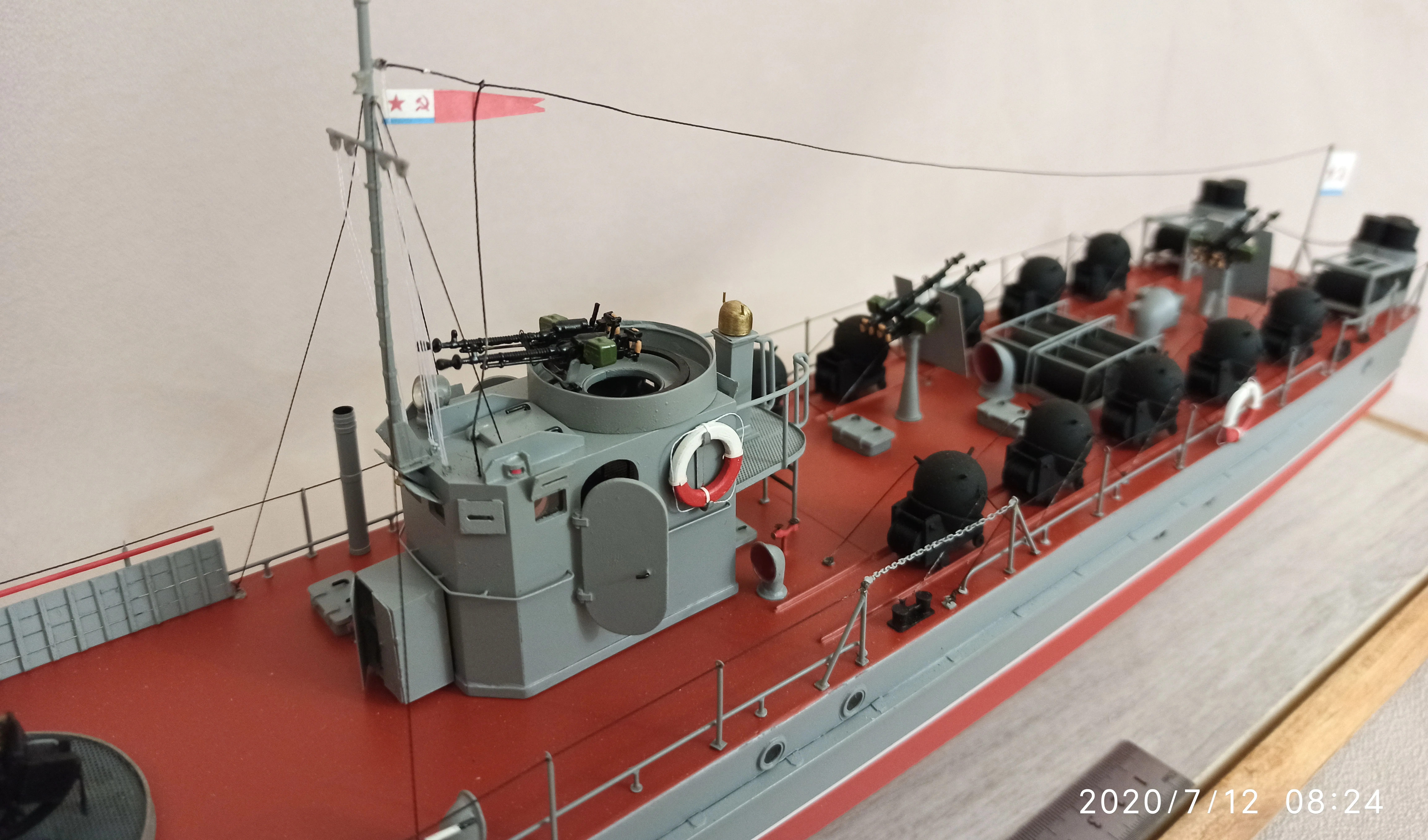 Модель корабля Бронированный малый охотник (БМО) пр.194 - Верфь на Столе
