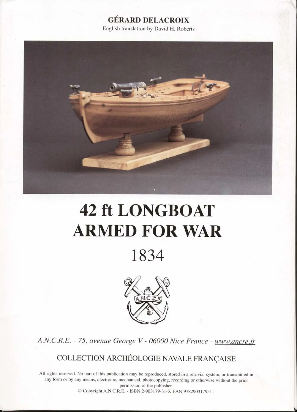 Longboat armed for war, 1834 + чертежи