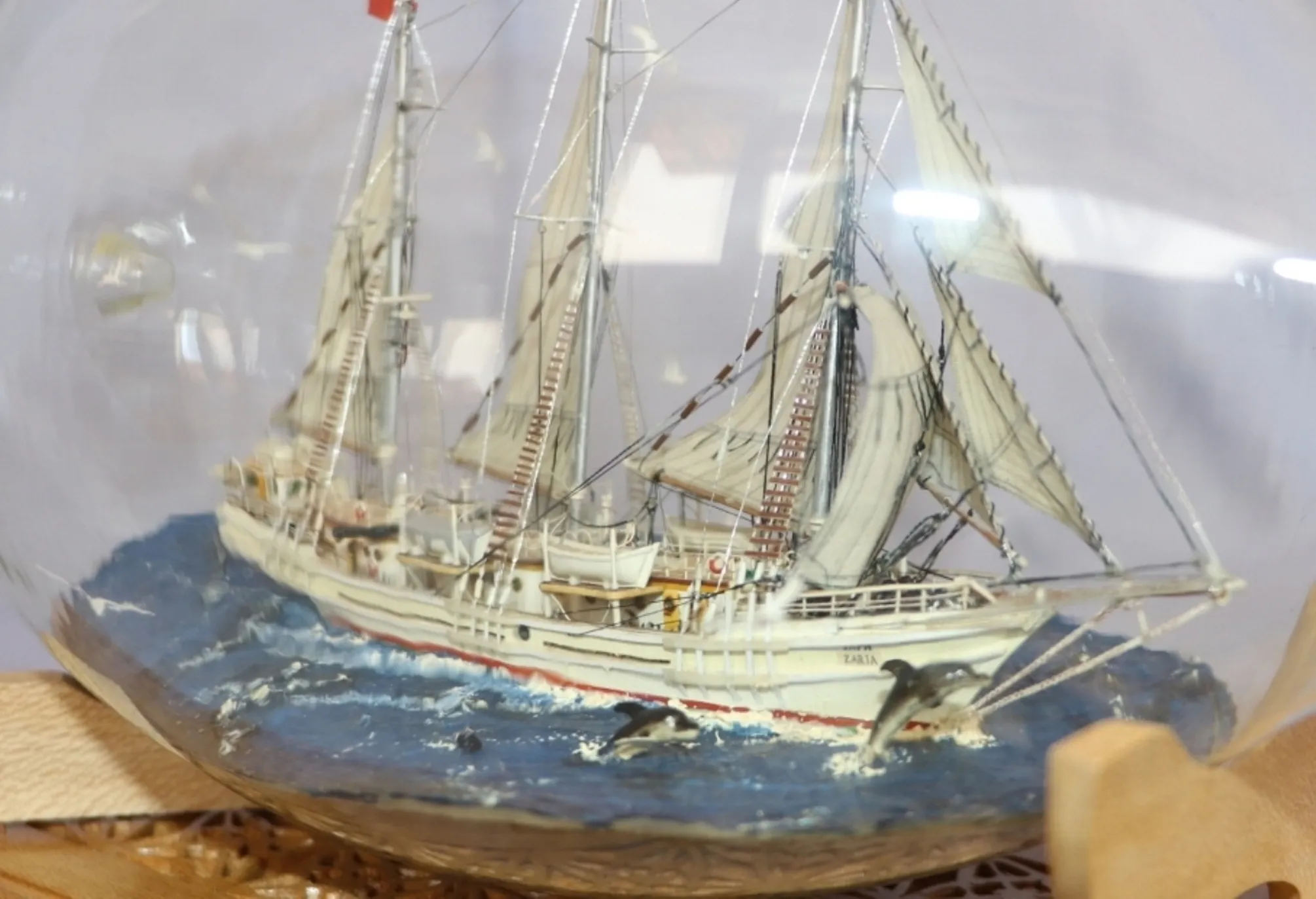 Модель корабля Немагнитная шхуна «Заря» - Верфь на Столе