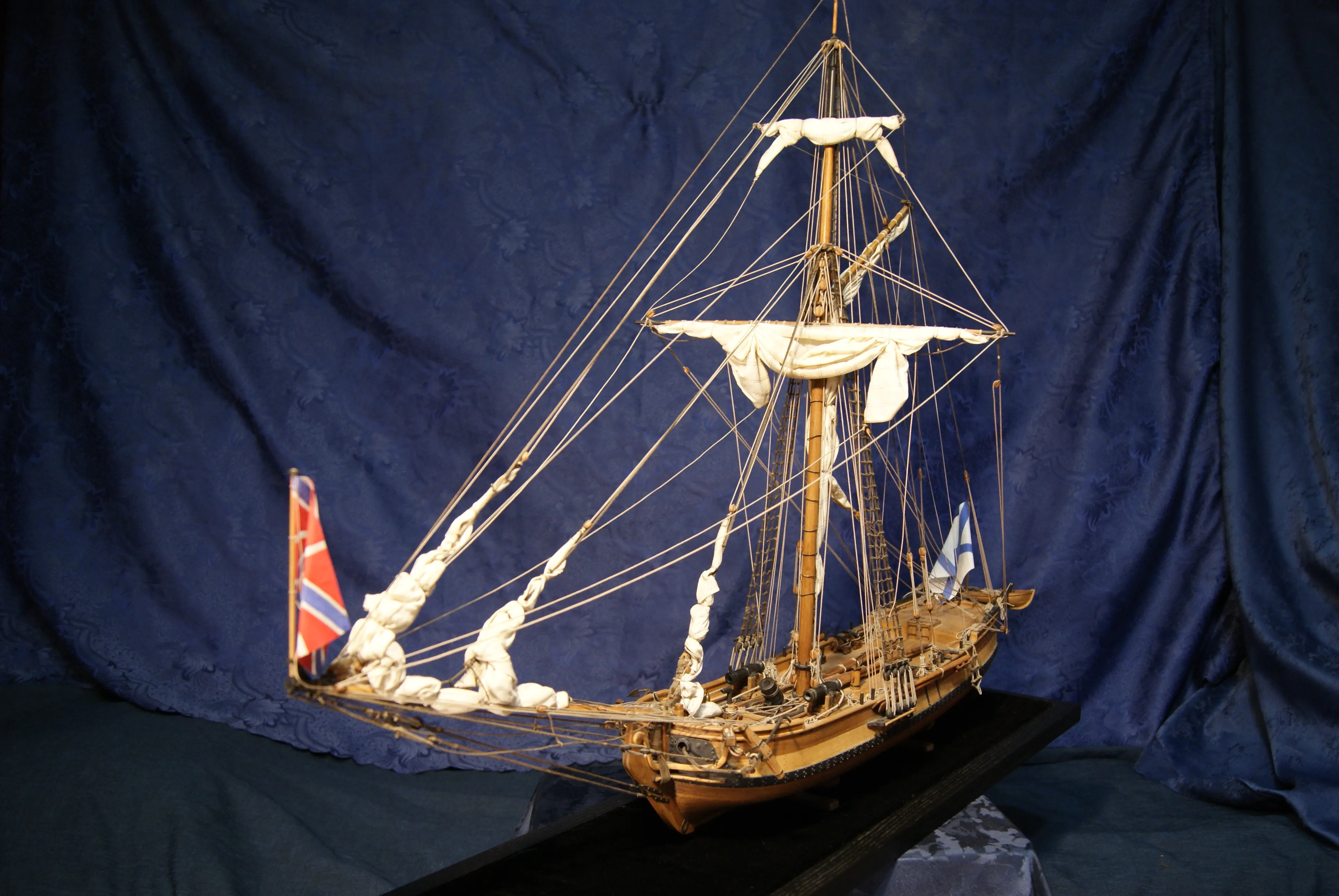 Модель корабля Бомбардирский корабль "ПЕРВЫЙ" - Верфь на Столе