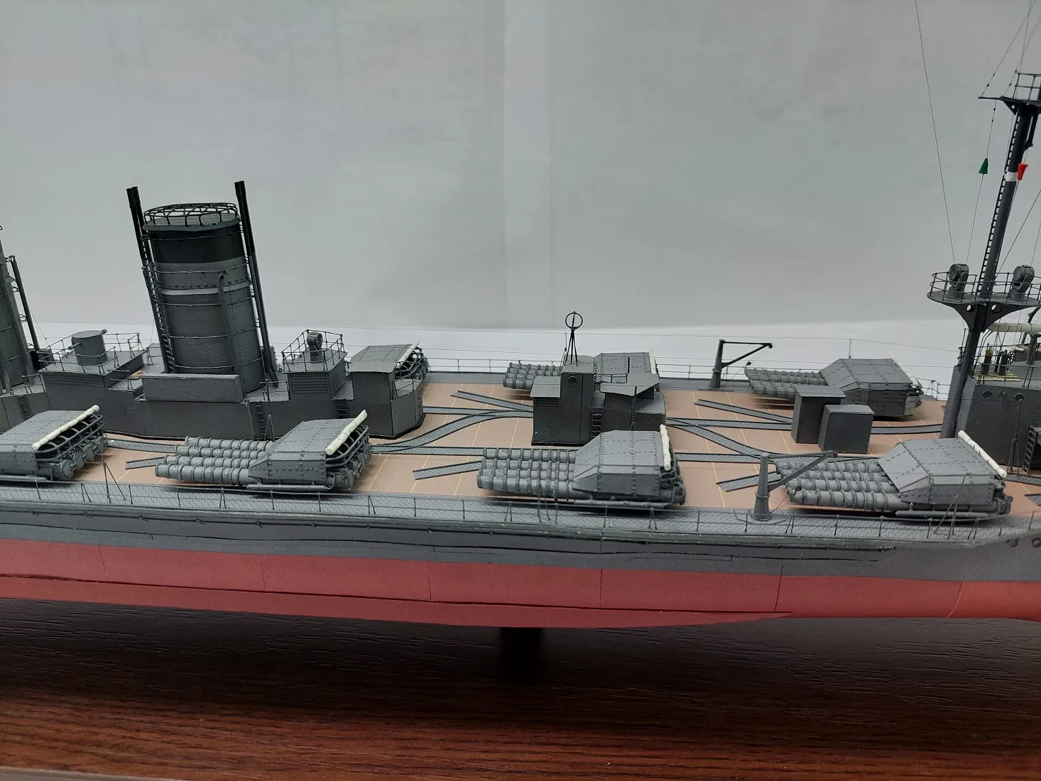 Модель корабля IJN «Kitakami» - Верфь на Столе