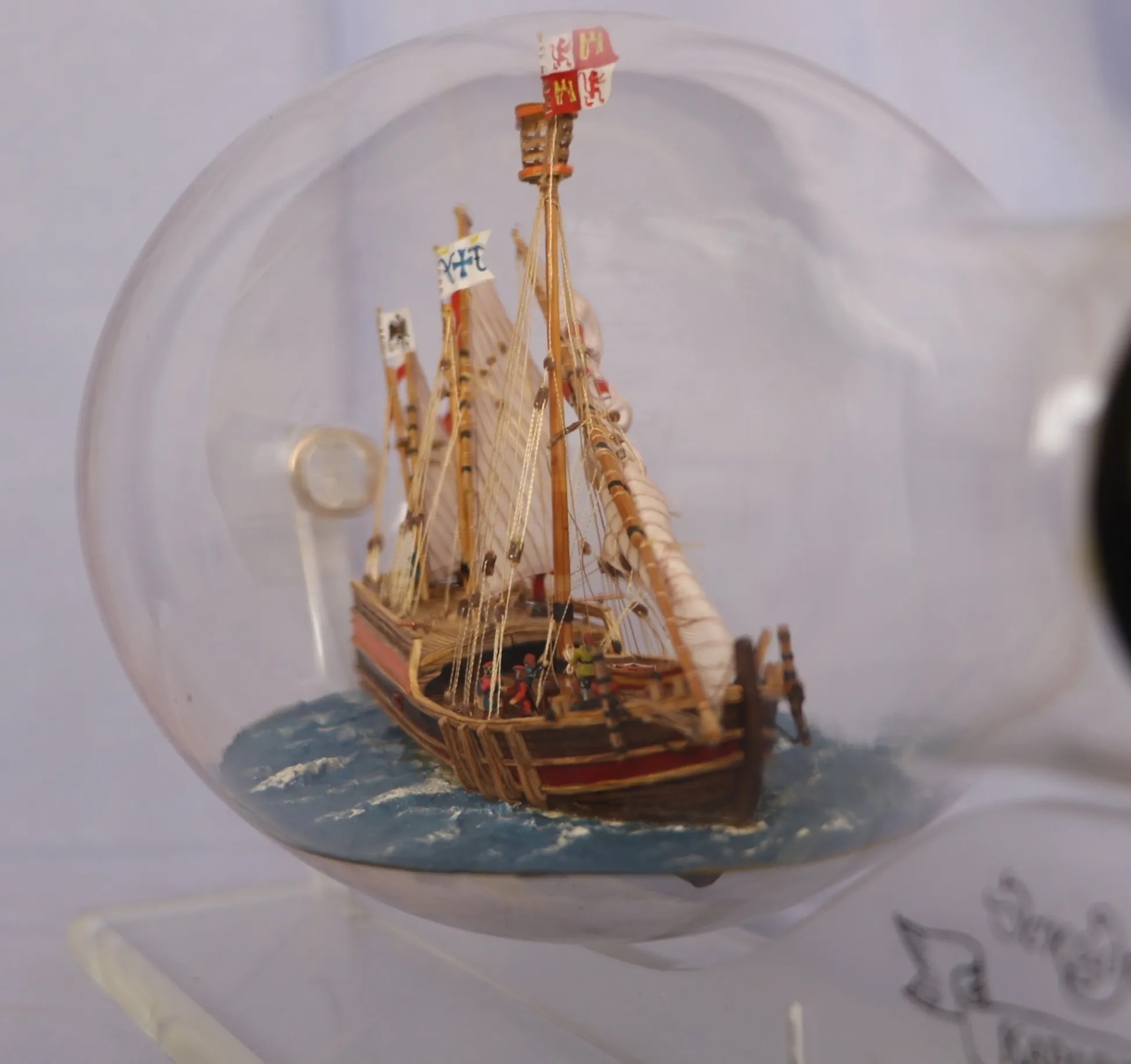 Модель корабля Каравелла "Нинья" - Верфь на Столе