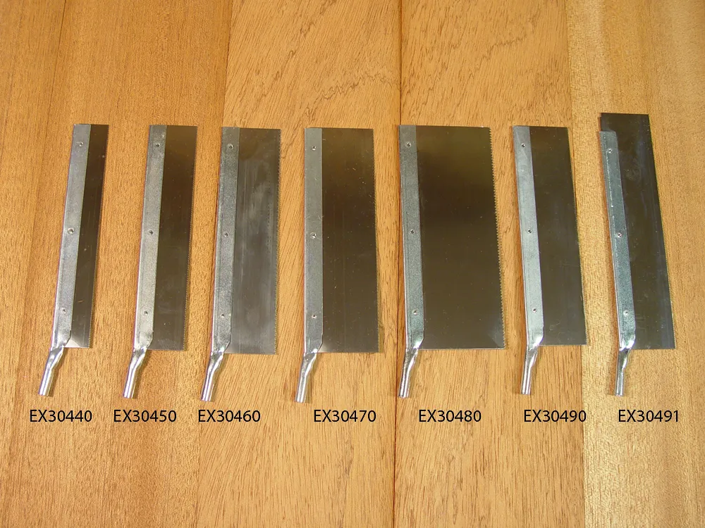 Широкая пилка, 46 зубцов/дюйм (18 зубцов/см)