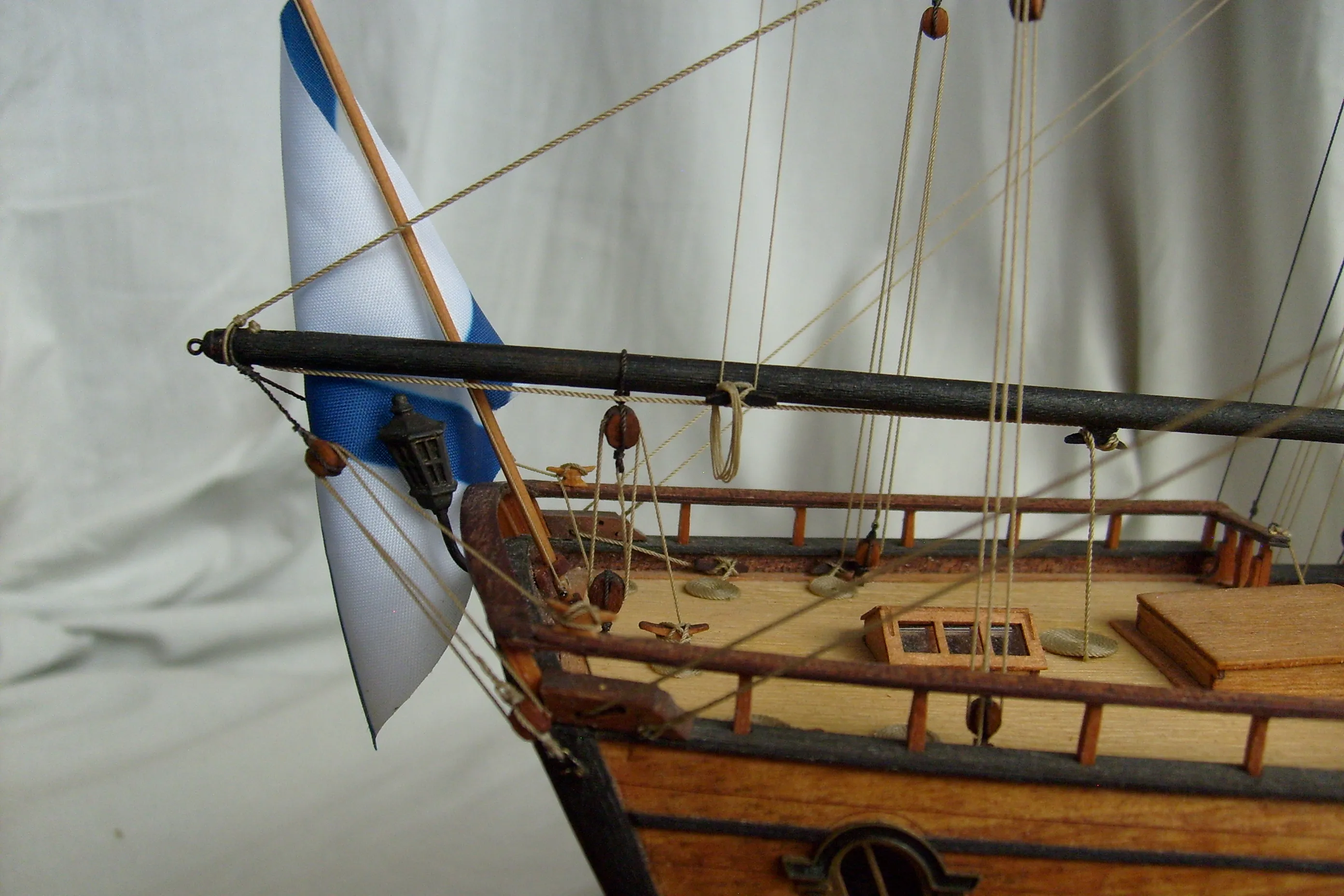 Модель корабля Бригантина "Феникс" - Верфь на Столе